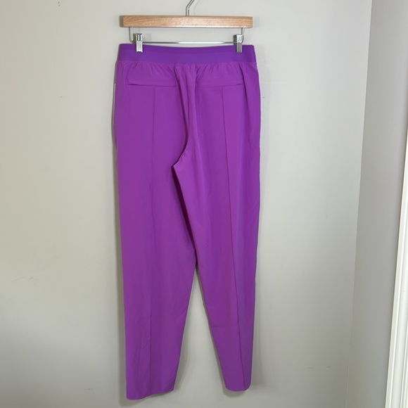 Athleta Vienna Slim Pant Jazzy Purple Lightweight Pockets Stretch Travel 8 NEW - Picture 6 of 15